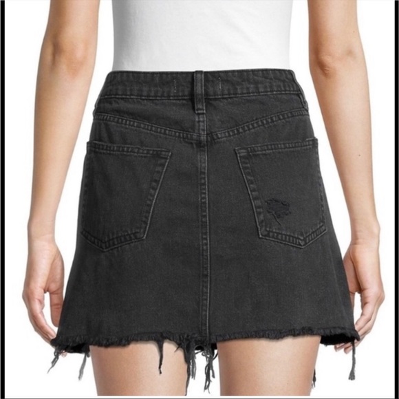Free People NWOT denim skirt - Picture 3 of 4